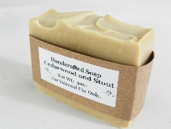 Lard and Lye Beer Bar Soap with Cedar and Palmarosa-2