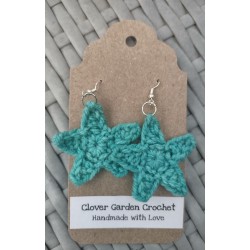 Crochet Star Starfish Drop Earrings Wholesale