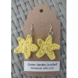 Crochet Star Starfish Drop Earrings Wholesale