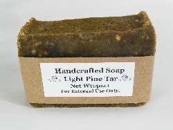 Wholesale Lard and Lye Light Pine Tar Soap, With Labels.