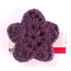 Boho Crochet Star Design Keychain.