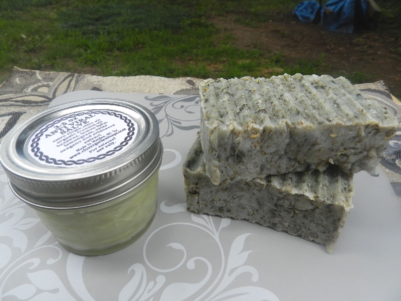 Two Herbiral Soaps and a 3.5oz Herbiral Salve
