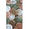 Soft Beige Re-usable Crochet Cotton Makeup Remover Rounds 3"