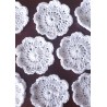 10 Pack of Soft White Facial Scrubbies or Makeup Removers
