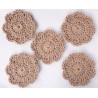 10 Pack of Soft Beige Facial Scrubbies or Makeup Removers