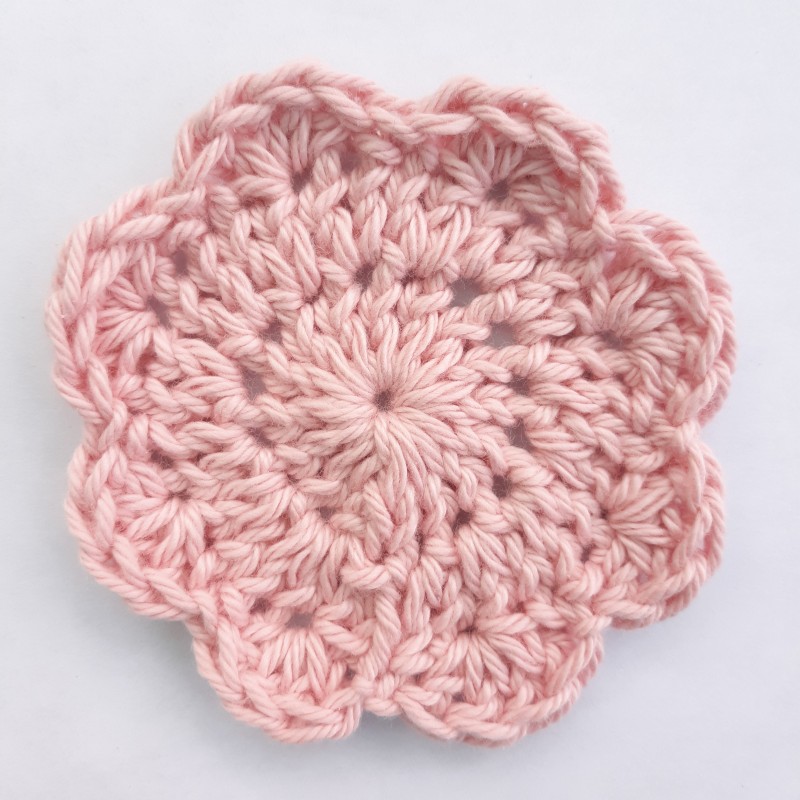 10 Pack of Soft Pink Facial Scrubbies or Makeup Removers