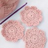 10 Pack of Soft Pink Facial Scrubbies or Makeup Removers
