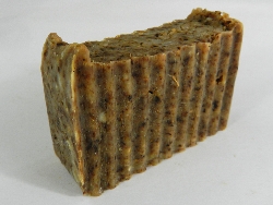 Lard and Lye Herbiral Soap with Lemongrass, Lemon Balm, Anise Hyssop, Echinacea and Oregano.-3