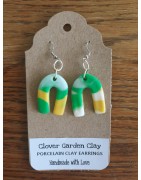 Wholesale Porcelain Clay Handmade Drop Earrings